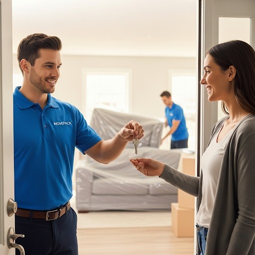 movepack customer experience handover keys happy client
